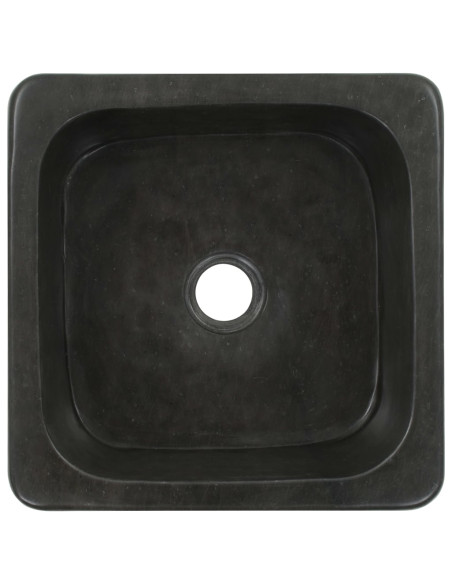 Lavandino 30x30x15 cm in Pietra di Fiume Nero