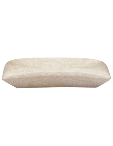 Lavandino Crema 50x35x10 cm in Marmo