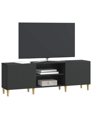 Mobile TV Nero 150 x 31 x 50 cm Legno ingegnerizzato