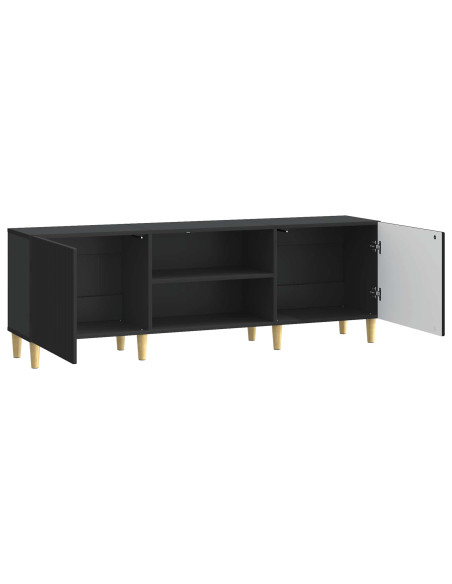 Mobile TV Nero 150 x 31 x 50 cm Legno ingegnerizzato