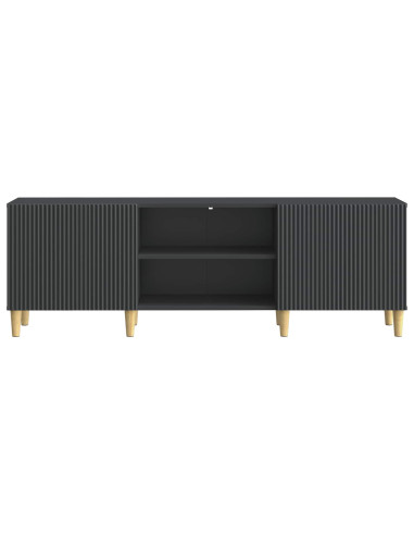 Mobile TV Nero 150 x 31 x 50 cm Legno ingegnerizzato