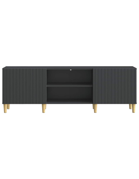 Mobile TV Nero 150 x 31 x 50 cm Legno ingegnerizzato