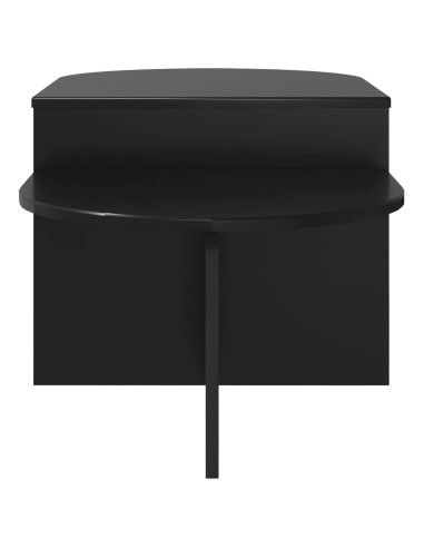 Tavolino da salotto Rovere Nero 100 x 50 x 40 cm