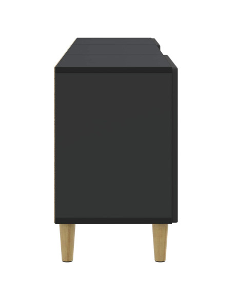 Mobile TV Nero 150 x 31 x 50 cm Legno ingegnerizzato