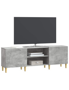 Mobile TV Grigio Cemento 150 x 31 x 50 cm Legno ingegnerizzato 2