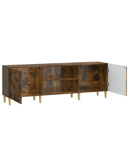 Mobile TV Rovere Fumo 150 x 31 x 50 cm Legno ingegnerizzato