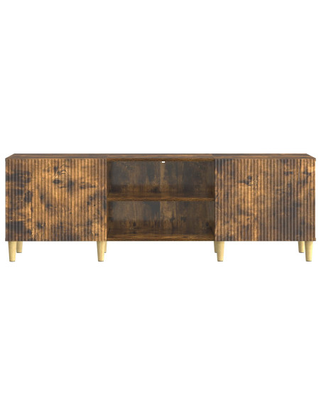Mobile TV Rovere Fumo 150 x 31 x 50 cm Legno ingegnerizzato