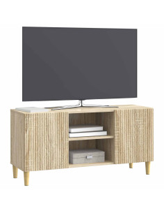 Mobile TV Rovere Sonoma 102 x 34,5 x 50 cm Legno ingegnerizzato 2