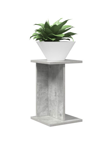 Supporto per piante 2 pcs Grigio Cemento 25 x 25,5 x 40,5 cm