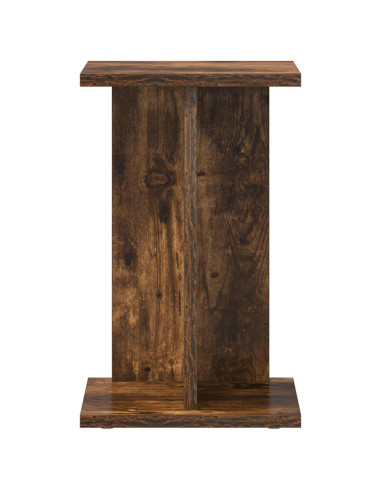 Supporto per piante 2 pcs Quercia Affumicata
