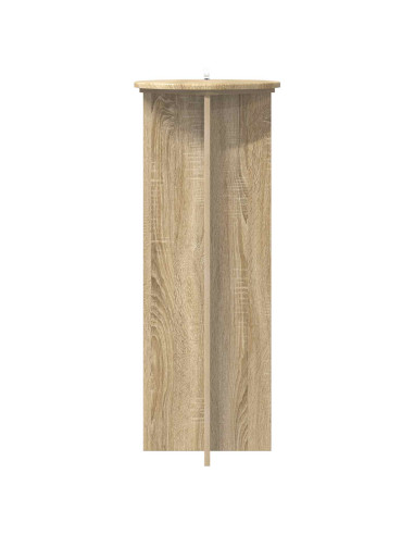 Supporto per piante 2 pcs Rovere Sonoma Ø40 x 100 cm