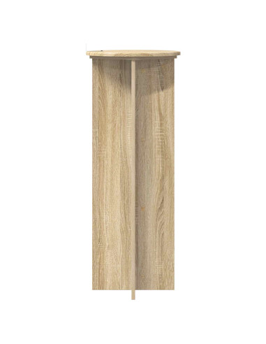 Supporto per piante 2 pcs Rovere Sonoma Ø40 x 100 cm