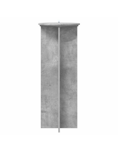 Supporto per piante 2 pcs Grigio Cemento Ø40 x 100 cm