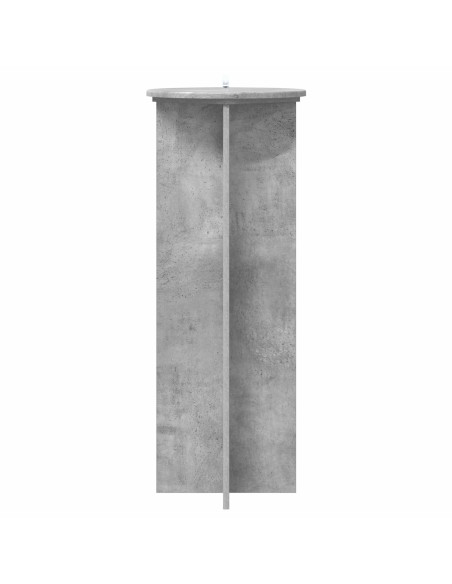 Supporto per piante 2 pcs Grigio Cemento Ø40 x 100 cm