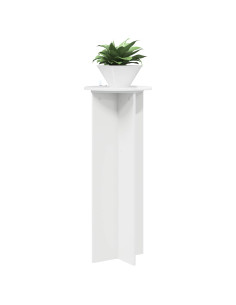 Supporto per piante 2 pcs Bianco Lucido Ø40 x 100 cm 2