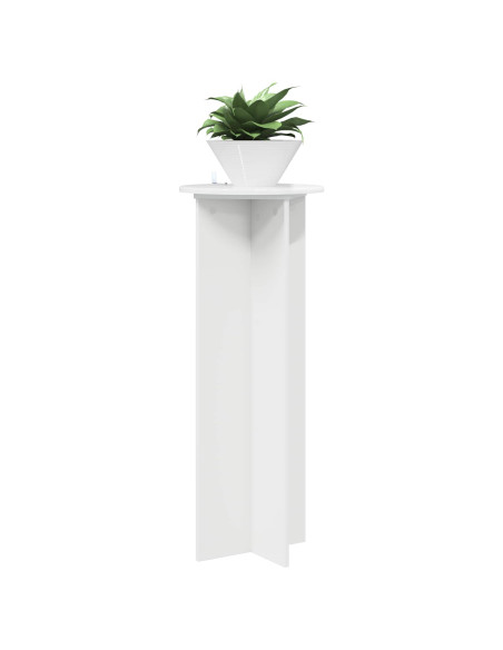 Supporto per piante 2 pcs Bianco Lucido Ø40 x 100 cm