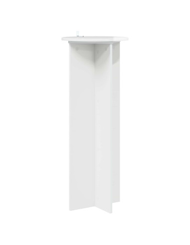 Supporto per piante 2 pcs Bianco Lucido Ø40 x 100 cm