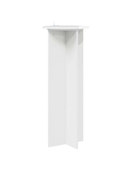 Supporto per piante 2 pcs Bianco Lucido Ø40 x 100 cm