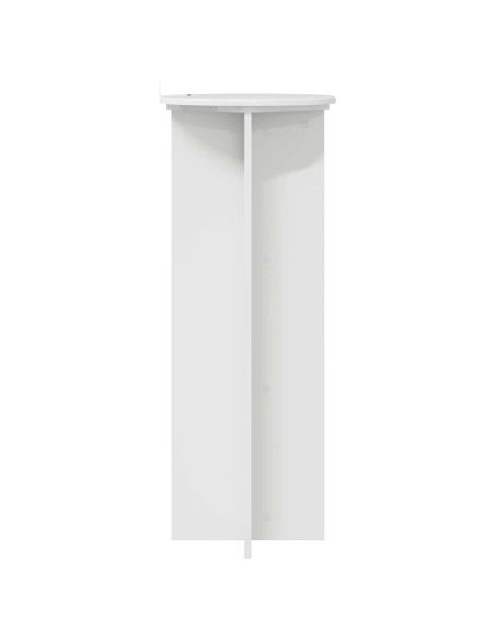 Supporto per piante 2 pcs Bianco Lucido Ø40 x 100 cm