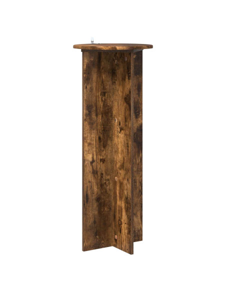 Supporto per piante 2 pcs Rovere Fumo Ø40 x 100 cm