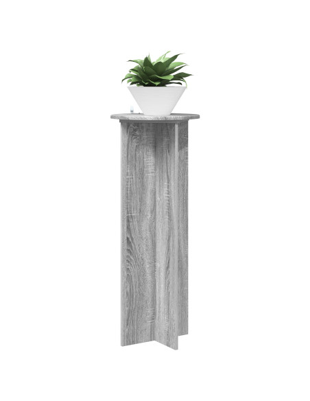 Supporto per piante 2 pcs Grigio Sonoma Ø40 x 100 cm