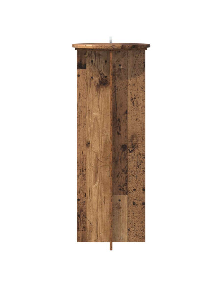Supporto per piante 2 pcs Legno antico Ø40 x 100 cm
