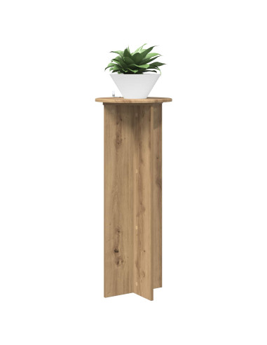 Supporto per piante 2 pcs Rovere Artigianale Ø40 x 100 cm