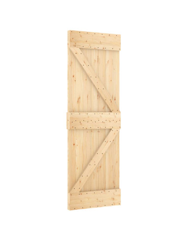 Porta NARVIK Naturale 70 x 210 cm Legno di pino solido