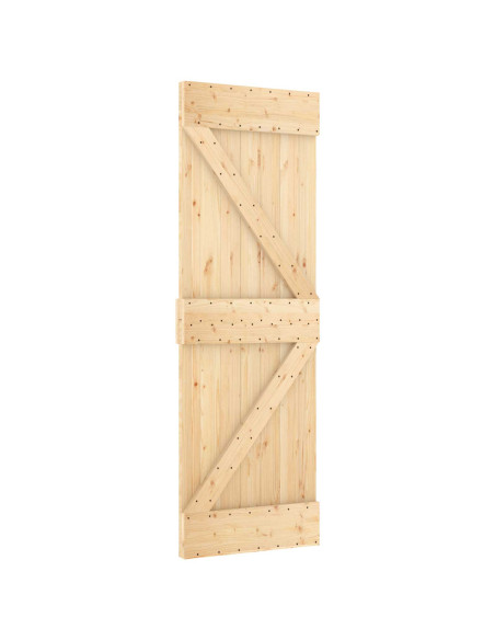 Porta NARVIK Naturale 70 x 210 cm Legno di pino solido