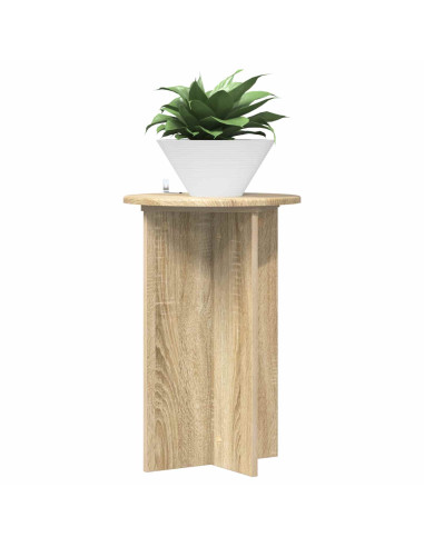 Supporto per piante 2 pcs Rovere Sonoma Ø40 x 60 cm