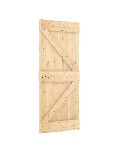 Porta NARVIK Naturale 85 x 210 cm Legno di pino solido