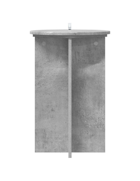 Supporto per piante 2 pcs Grigio Cemento Ø40 x 60 cm