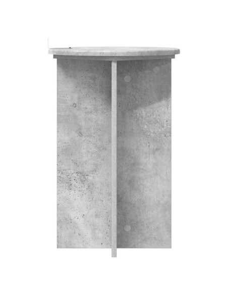 Supporto per piante 2 pcs Grigio Cemento Ø40 x 60 cm