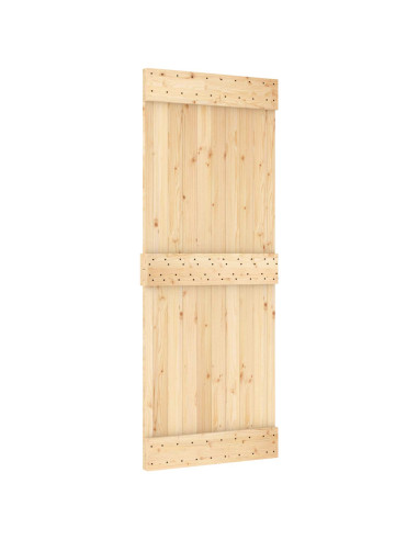 Porta NARVIK Naturale 80 x 210 cm Legno di pino solido
