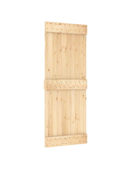 Porta NARVIK Naturale 80 x 210 cm Legno di pino solido