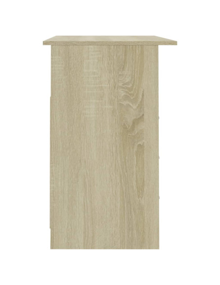 Scrivania Cassetti Rovere Sonoma 120x50x76 cm Legno Multistrato