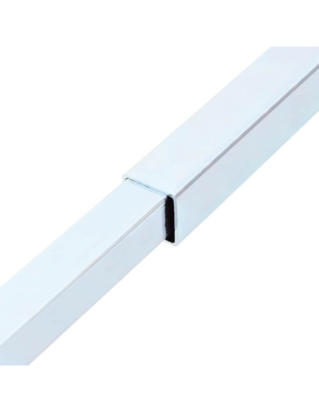 Barra di Sicurezza Regolabile per Finestra 6 pcs Argento