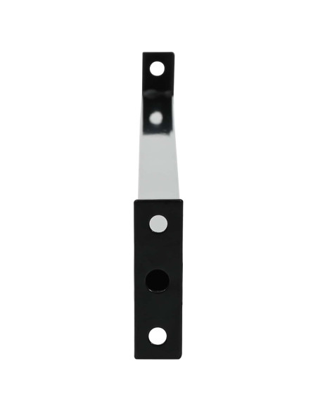 Barra di Sicurezza Regolabile per Finestra 3 pcs Nero Acciaio