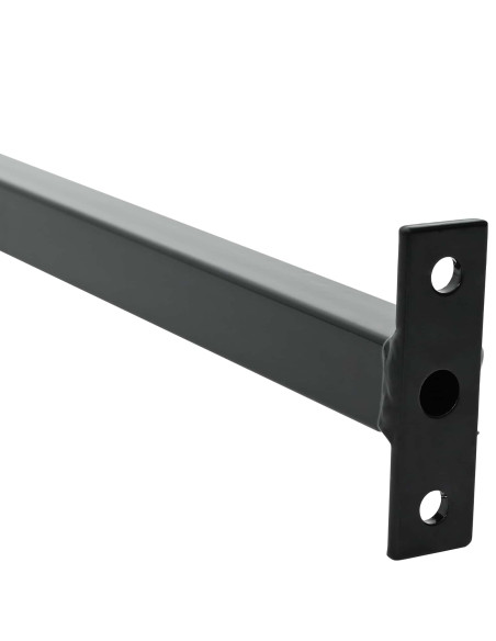 Barra di Sicurezza Regolabile per Finestra 3 pcs Nero Acciaio