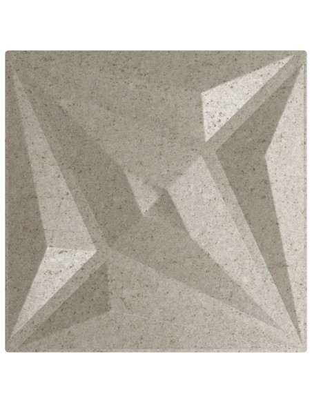 Pannelli da parete 12 pcs Beton Stella 50 x 50 cm Schiuma XPS