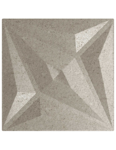 Pannelli da parete 24 pcs Beton Stella 50 x 50 cm Schiuma XPS