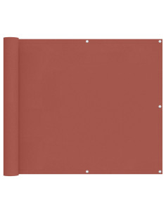 Schermo da balcone Terracotta 100 x 1000 cm Tessuto Oxford 2