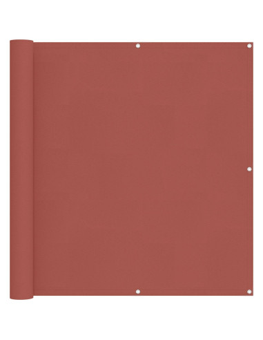 Schermo da balcone Terracotta 110 x 300 cm Tessuto Oxford