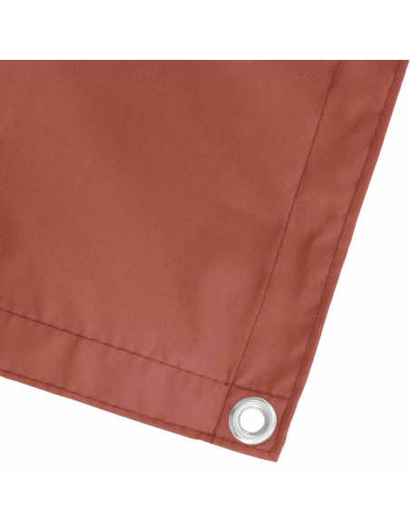 Schermo da balcone Terracotta 110 x 300 cm Tessuto Oxford