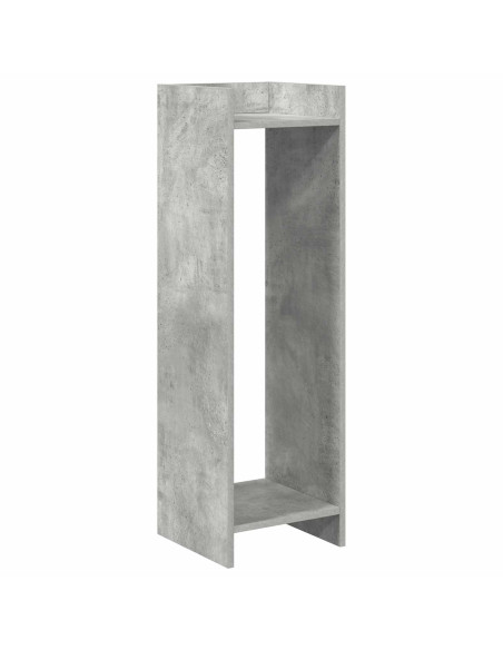 Supporto per piante Grigio Cemento 30 x 30 x 100 cm