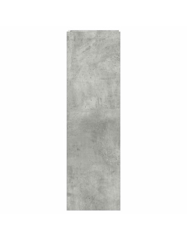 Supporto per piante Grigio Cemento 30 x 30 x 100 cm
