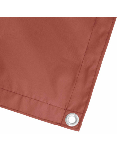 Schermo da balcone Terracotta 110 x 700 cm Tessuto Oxford