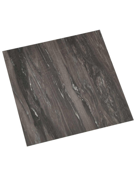 Tavole per Pavimenti 55 pcs Grigio scuro 5,11 m² PVC