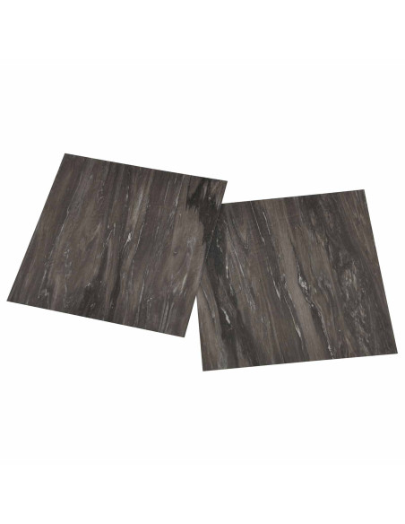 Tavole per Pavimenti 55 pcs Grigio scuro 5,11 m² PVC