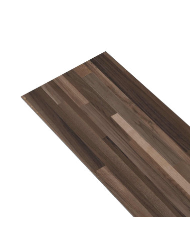 Tavole di Pavimento 36 pcs Marrone Striato 5,02 m² PVC